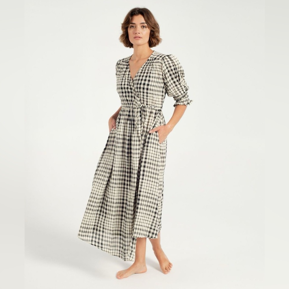 Apiece Apart | Lucinda Wrap Dress - Picture 2 of 7